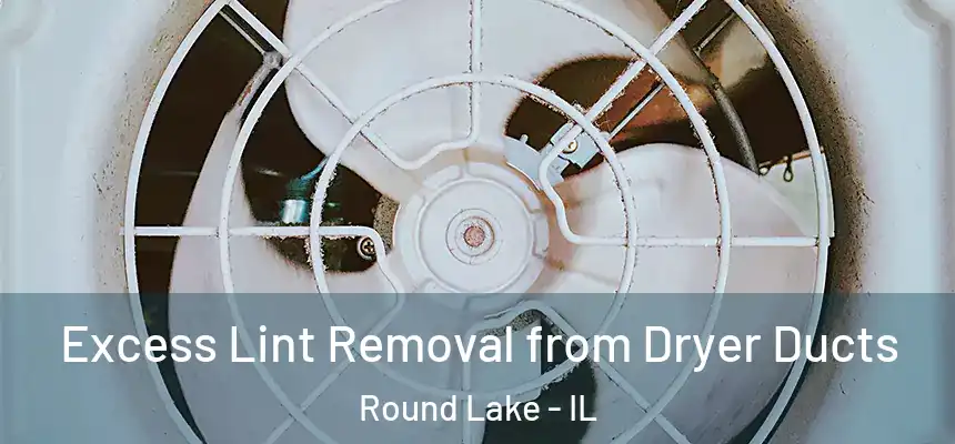 Excess Lint Removal from Dryer Ducts Round Lake - IL