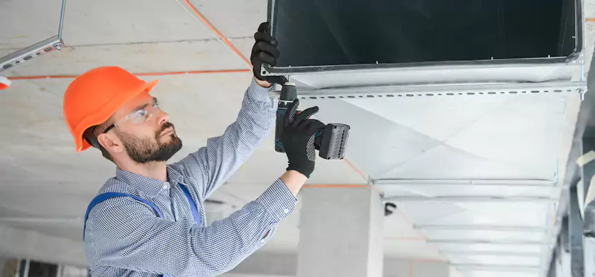 Roof Cap & Exterior Hood Lint Buildup Removal – Round Lake